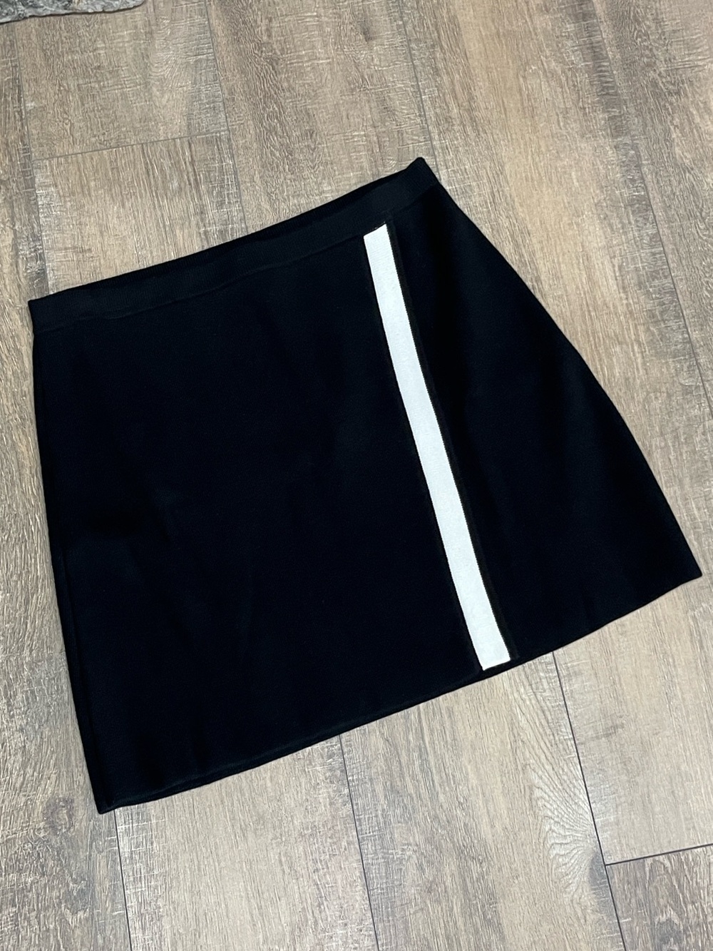 W by Worth Black Mini Skirt